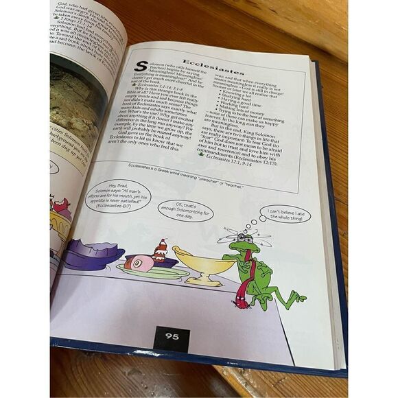 Adventure Bible Handbook: A Wild Spectacular High-Tech Trip through the Bible, P - Picture 4 of 4